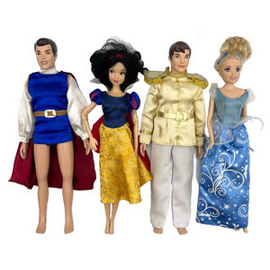 Disney Princess Snow White Prince Florian Cinderella Prince Charming Dolls
